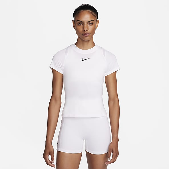 Wit strak shirt dames top